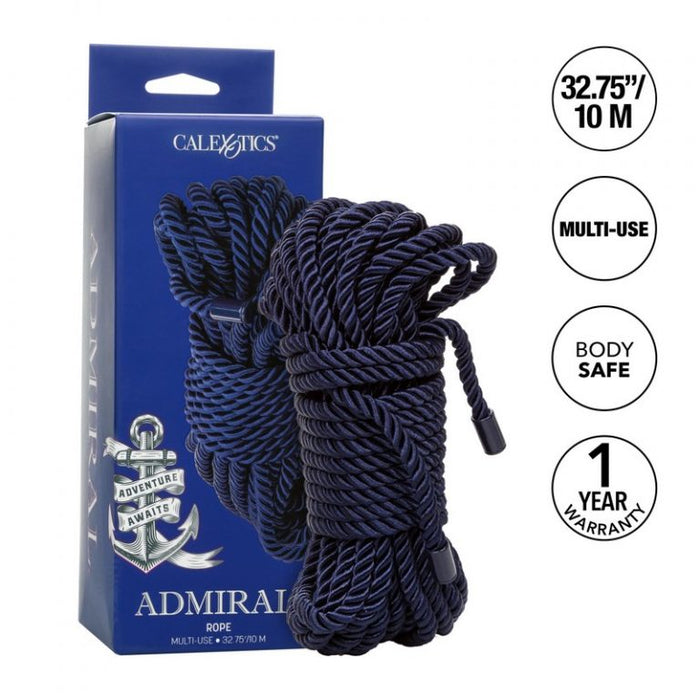 navy blue bondage rope with box