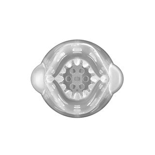 open sleeve masturbator on white background