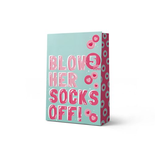 blow her socks off adult surprise bag