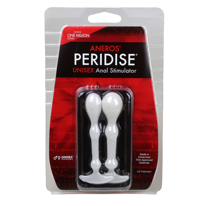 Aneros Peridise Unisex Anal Stimulator packaging on a white background