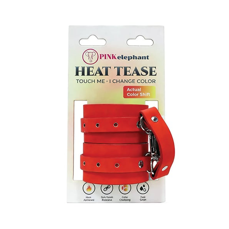 Heat Tease Cuffs by Pink Elephant