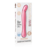 pink curved tip g spot vibrator