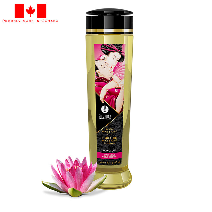 Amour sweet lotus massage oil by shunga source adult toys