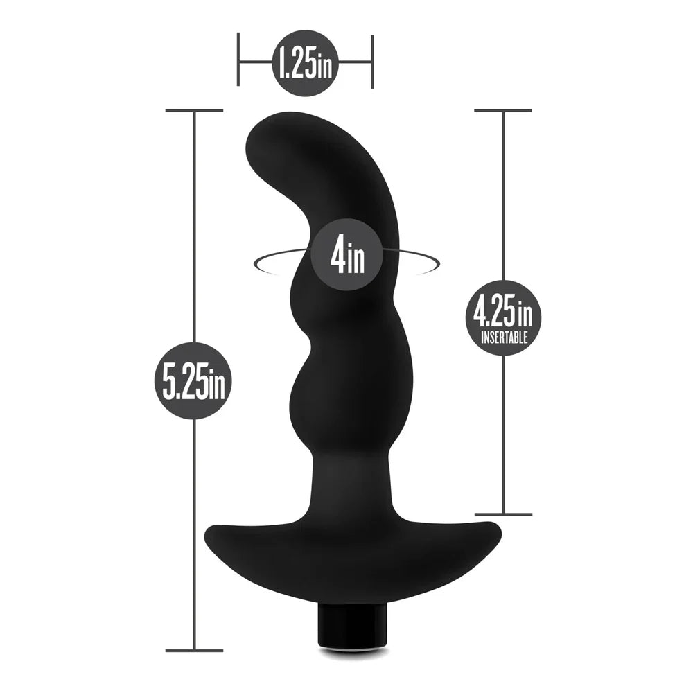 curved anal plug size chart