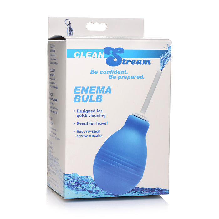 blue bulb enema with white nozel on box