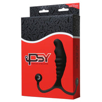 curved anal plug on box packaging says aneros psy prostate plug