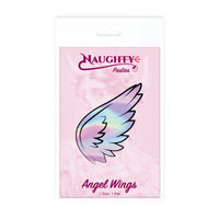 holographic angel wing nipple pasties