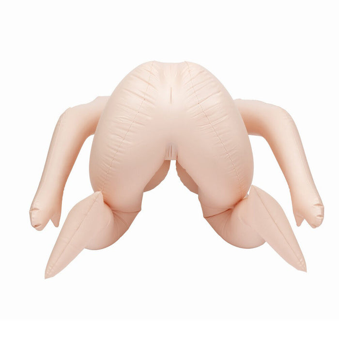 Inflatable anime love doll reverse cowgirl candy on a white background