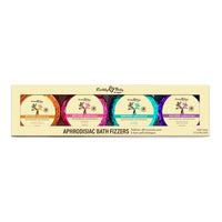 Box of Earthly Body Aphrodisiac Bath Fizzers on a white background