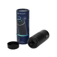 circular masturbator beside product package arcwave ghost