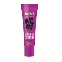The product is in a pink tube with a pink lid and has white and black writting