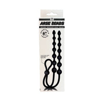 double anal ribbed beads in box packaging on a white background
