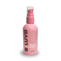 pink pump bottle of b-luvd tingling arousal gel for women