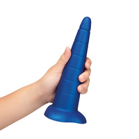 xl cone shaped anal stretcher held in hand