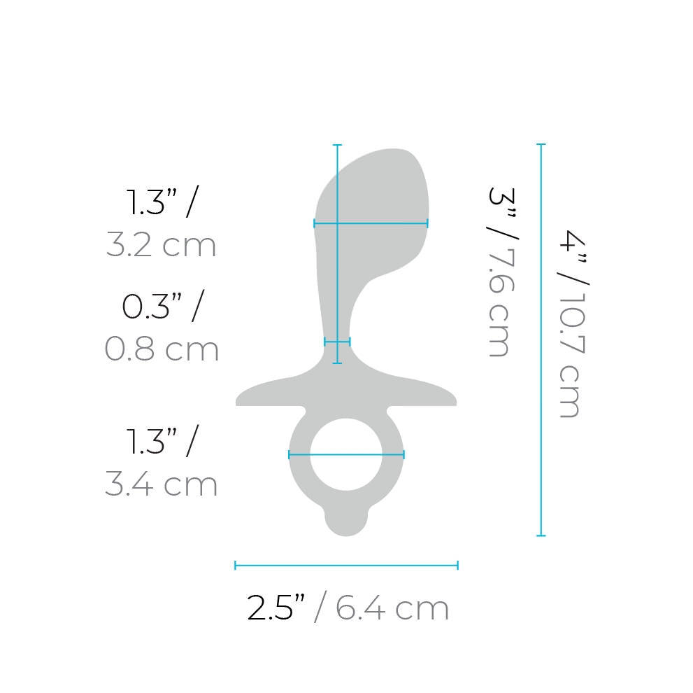anal plug size specs