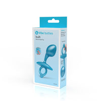 blue bulb anal plug on box packaging
