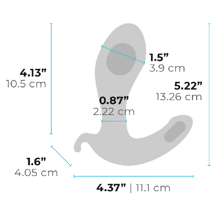 anal plug size chart