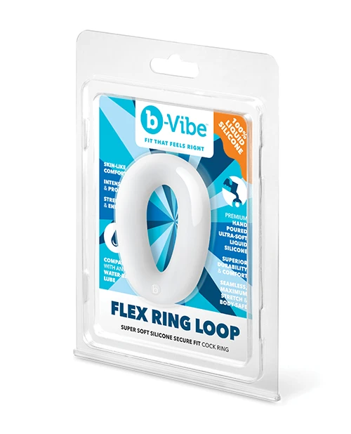 B-Vibe Flex Ring Loop packaging on a white background