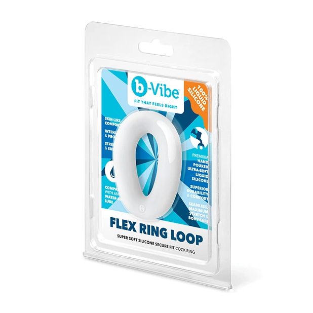 B-Vibe Flex Ring Loop packaging on a white background