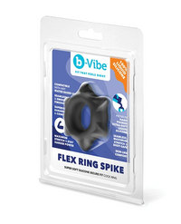 B-Vibe Flex Ring Spike packaging on a white background