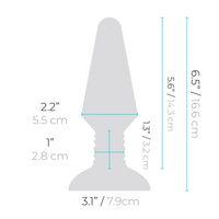 anal plug size chart