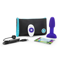 purple anal plug, with accessories