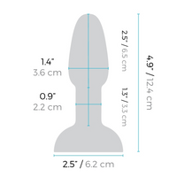 anal plug size chart