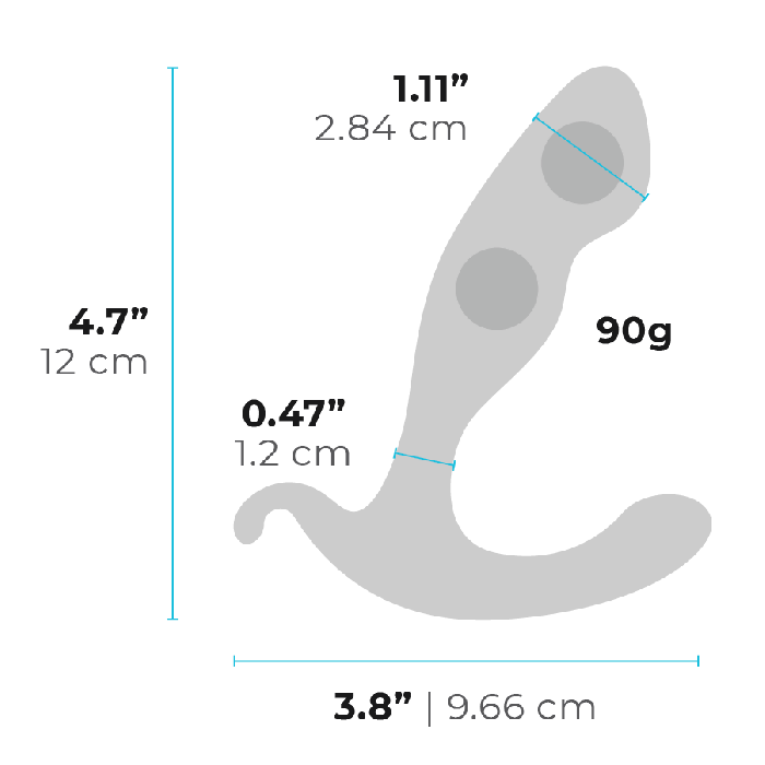 anal plug with size chart