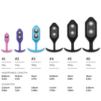 anal plug size charts