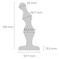 anal beads with size chart