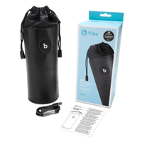 black uv light bag with box packaging