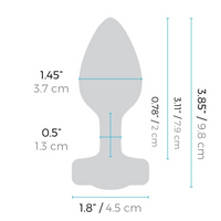 anal plug size chart