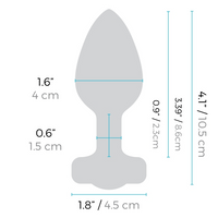 anal plug size chart