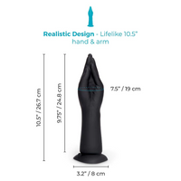 Black realistic design with measurements on a white background