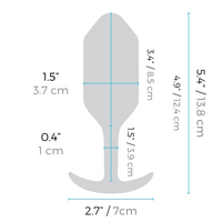 anal plug size chart
