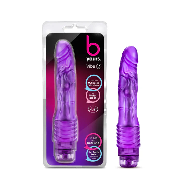 B Yours Realistic Vibrator no 2 7.5" by Blush Novelties