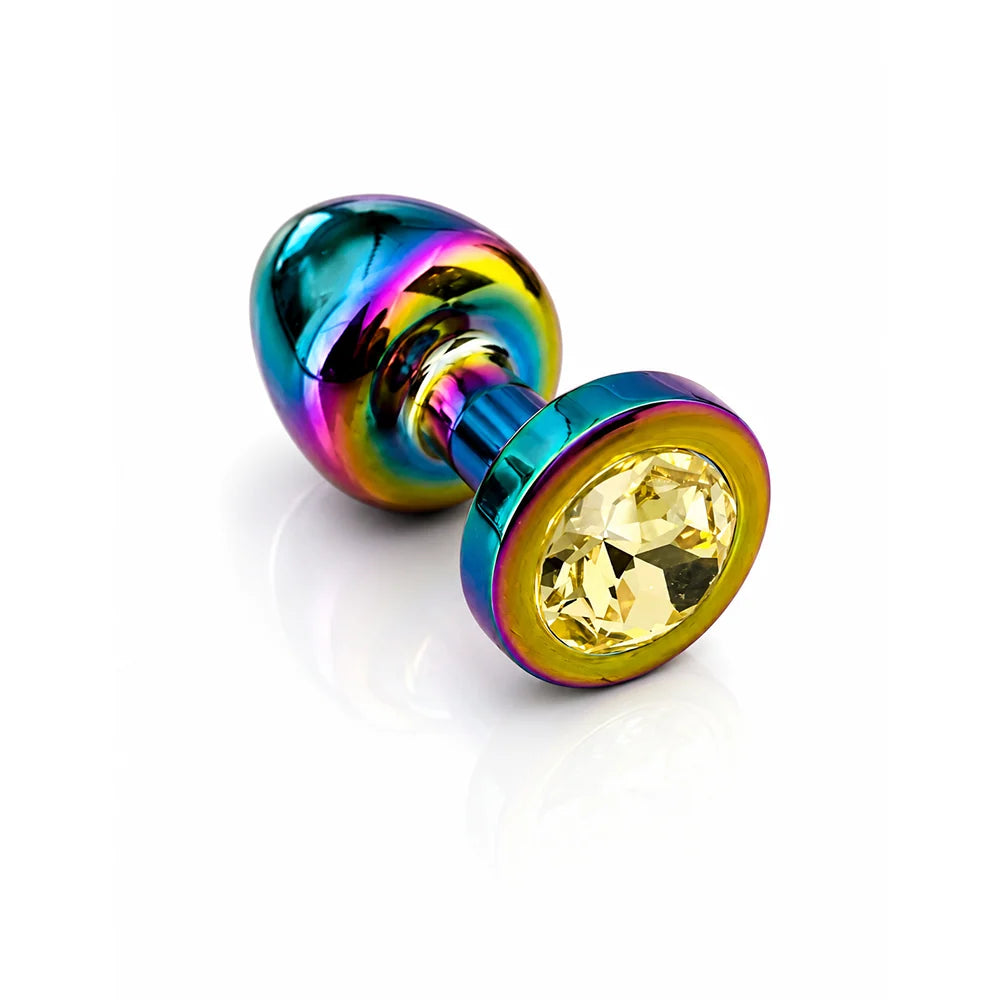 Metal Rainbow CRZ Anal Plug XS by Pink Elephant