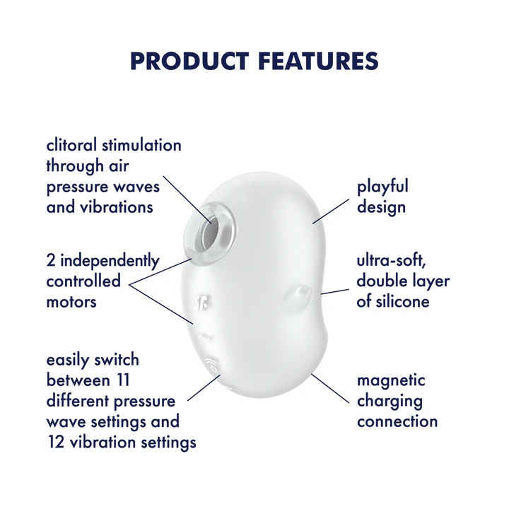 Cutie Ghost Clitoral Vibrator by Satisfyer