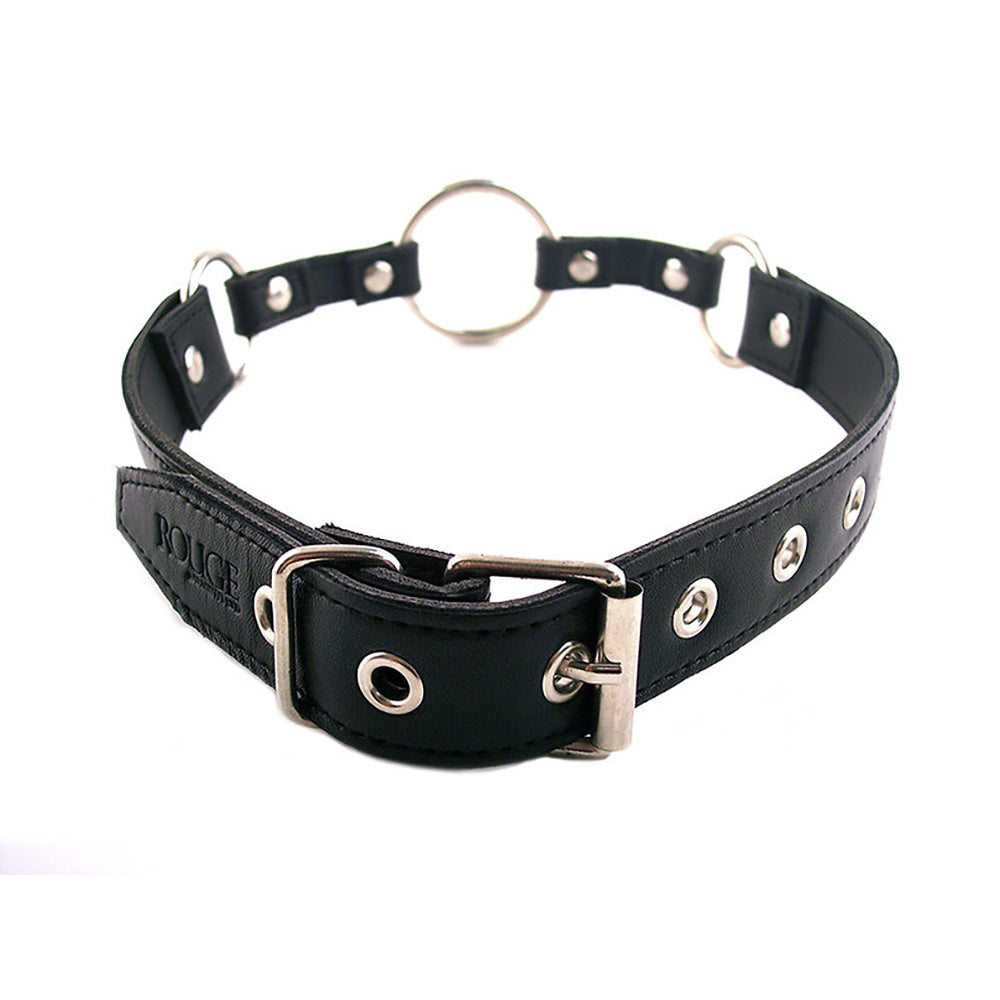 Leather O-Ring Gag by Rouge