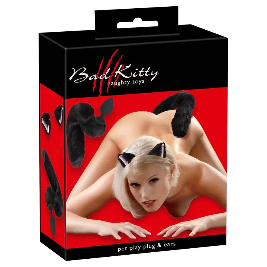 Cat Tail Butt Plug & Ears Role Play Set by Orion | Source Adult Toys Cat Tail Butt Plug & Ears Role Play Set by Orion | Source Adult Toys