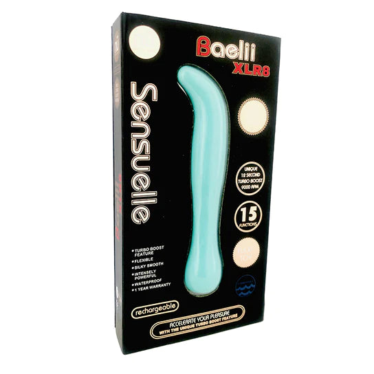 curved slender vibrator with curved tip in box