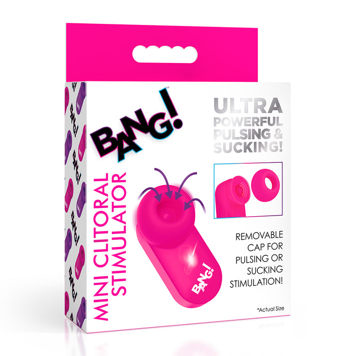 pink suction clitoral stimulator with handle on box