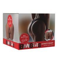 bangers big bottom bella masturbator on box packaging