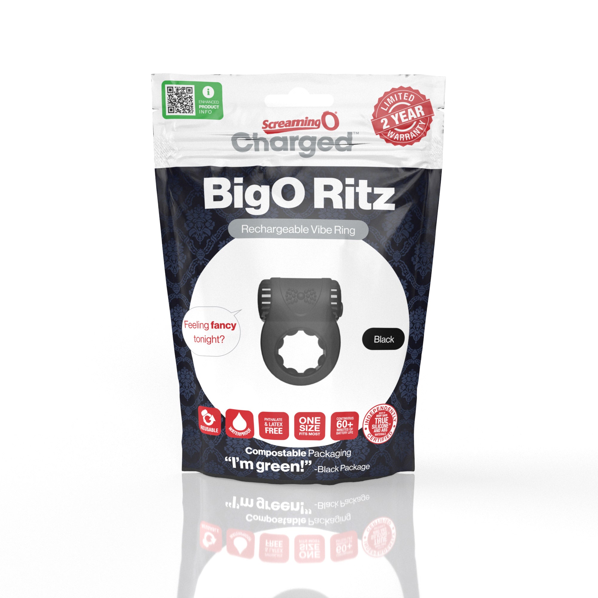 Charged Big O Ritz Cock Ring by Screaming O