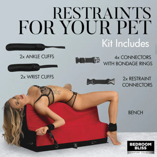 Bedroom Bliss Lovers Bondage Bench by XR