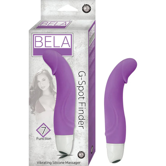 Purple G-Spot Finder product with packaging on a white background