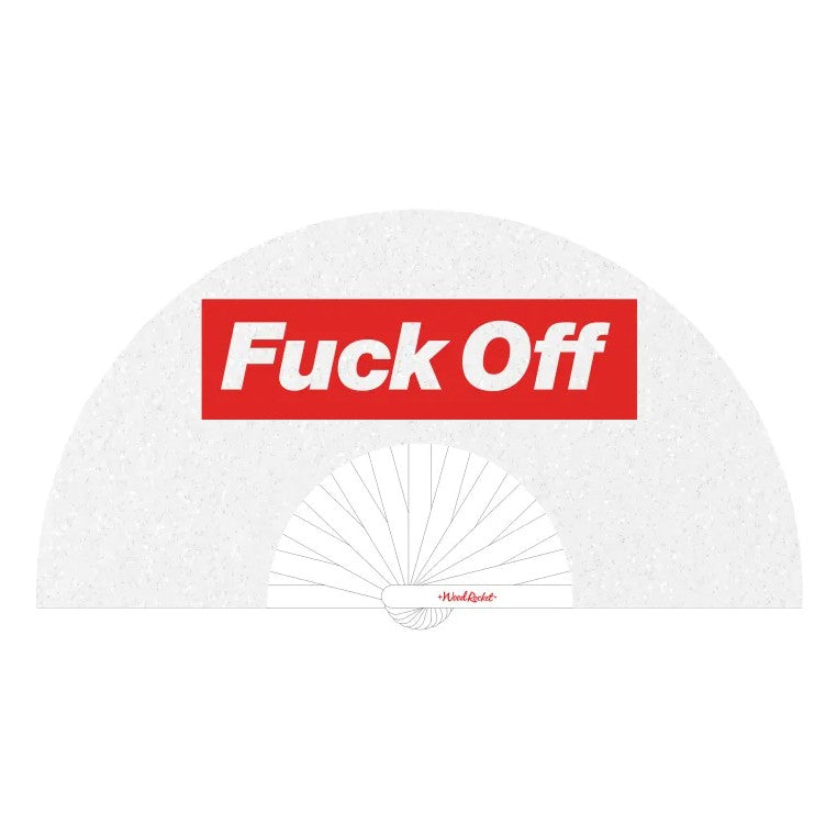 Fuck Off Fan by Wood Rocket
