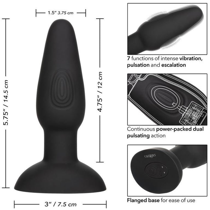 black anal plug with specs