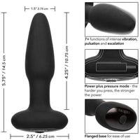 black anal plug with specs