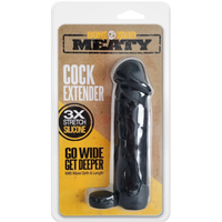 black penis extender in packaging